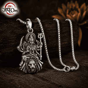 Oxi Silver Maa Durgeshwari Necklace